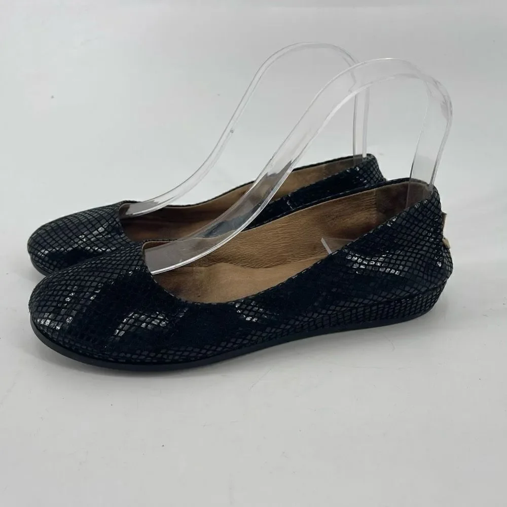 FSNY French Sole NY Zappa low wedge shoe ballet flats shoes made in Italy 6.5